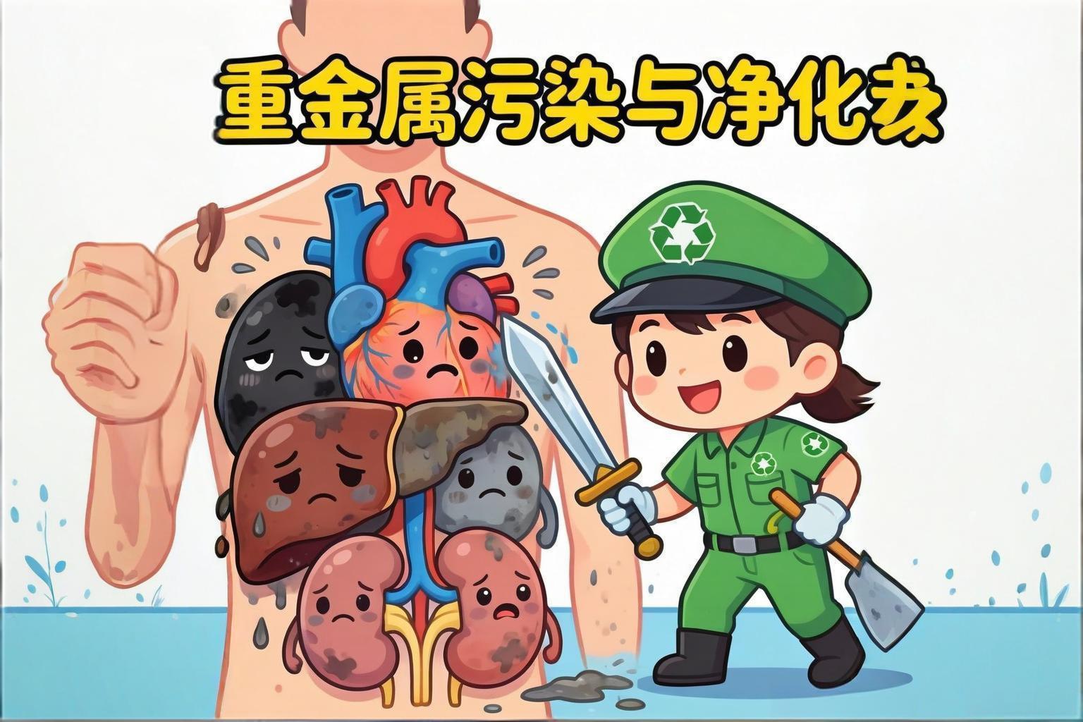 解锁体内排毒关键清理重金属的食物健康必备