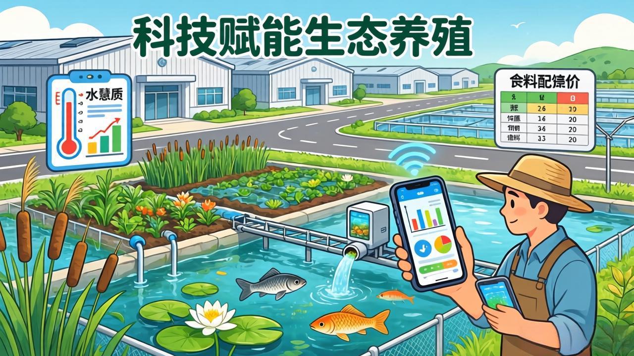 科技赋能+生态养殖提高水产养殖产量的措施双轮驱动产量跃升