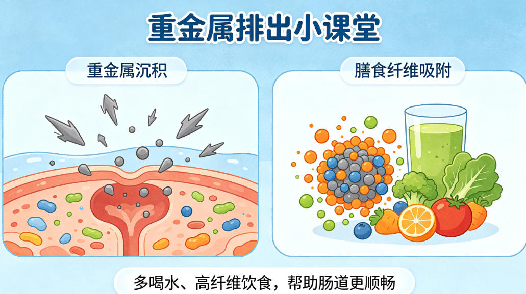 养身小知识-吃什么排除体内重金属你有多久没给身体大扫除了
